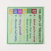 救いのABC タペストリー (正面(横))