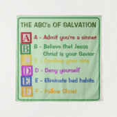 救いのABC タペストリー (正面)