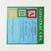 救いのabc タペストリー (正面(横))