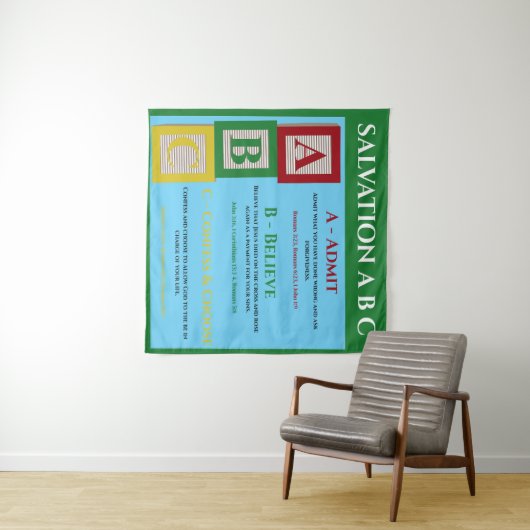 救いのabc タペストリー (インサイチュ(横))