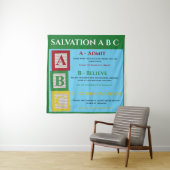 救いのabc タペストリー (インサイチュ)