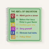 救いのABC ノートブック (正面)