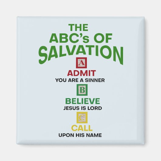 救いのABC マグネット (正面)