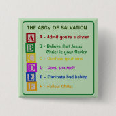 救いのABC 缶バッジ (正面)