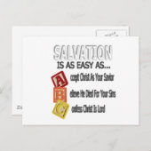 救いはABCとしての簡単である ポストカード (正面/裏面)