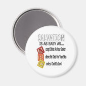 救いはABC簡単である マグネット (正面/裏面)