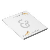 救いアナトリアン・シェパード ノートパッド (アングル)