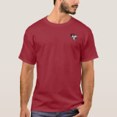 救いプロセスという言葉T型 Tシャツ (正面)