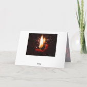 救い主が生まれ来ているカスタム出生 シーズンカード (裏面)