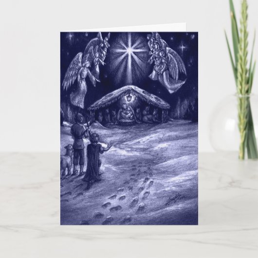 救い主が生まれ! シーズンカード (正面)