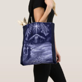 救い主が生まれ! トートバッグ (クローズアップ)