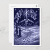 救い主が生まれ! ポストカード (正面/裏面)