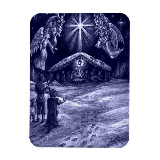 救い主が生まれ! マグネット (縦)