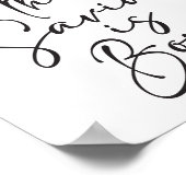 救い主のキリストは生まれクリスマスアートプリント ポスター (角)