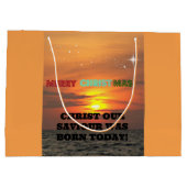 救い主のキリストは生まれ今日 ラージペーパーバッグ (裏面)