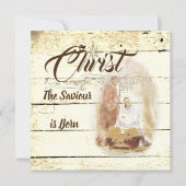 救い主のキリスト生まれは (正面)