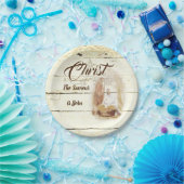 救い主のキリスト生まれは ペーパープレート (パーティー)