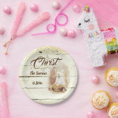 救い主のキリスト生まれは ペーパープレート (パーティー)