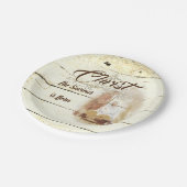 救い主のキリスト生まれは ペーパープレート (アングル)