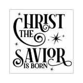 救い主のキリスト生まれは ラバースタンプ (インプリント)