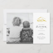 救い主はホリ生まれティーの写真カード – Golden シーズンカード (正面)