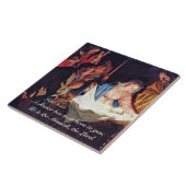 救い主はルカ生まれ2、クリスマス出生 タイル (側面)