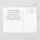 救い主はルカ生まれ2:11クリスマス出生 シーズンポストカード (裏面)