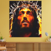 救い主イエス・キリスト キャンバスプリント (インサイチュ (リビング))