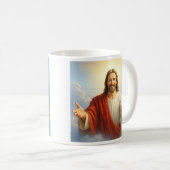 救い主イエス コーヒーマグカップ (正面右)
