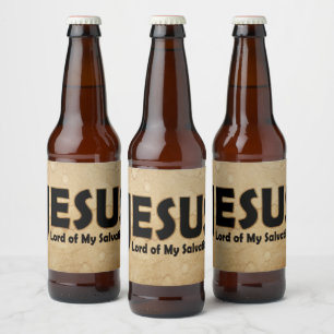 救い主イエス ビールラベル