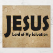 救い主イエス ビールラベル (シングルラベル)