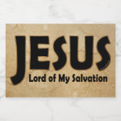 救い主イエス リキュールボトルラベル (シングルラベル)