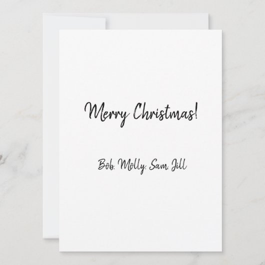 救い主キリストはクリスチャン生まれス・クリスマス (裏面)