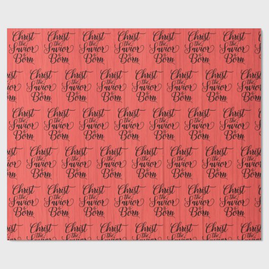 救い主キリストは生まれ赤木フェイクである ラッピングペーパー (フラット)