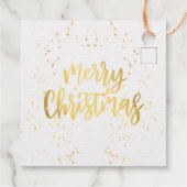 救い主キリスト生まれはクリスチャン出生金ゴールド フェイバータグ (裏面)