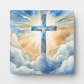 救い、雲の中を渡り フォトプラーク (正面)