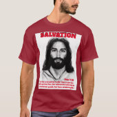 救い | Jesus | Burgundy |ユニセックス | | Tシャツ (正面)