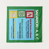 救いABC タペストリー (正面(横))