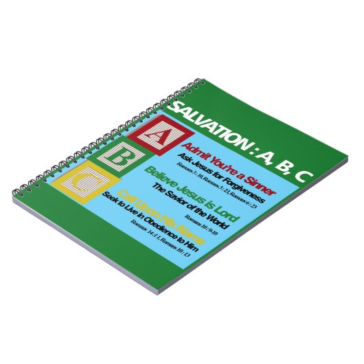 救いABC ノートブック (左側)