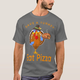 救おもしろい食べトルコ巡礼ピザエドビーガン Tシャツ