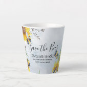 救お前ら救は世パーソナライズされた界 カフェラテマグ (正面)