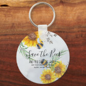 救お前ら救は世パーソナライズされた界 キーホルダー (正面)