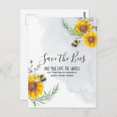 救お前ら救は世パーソナライズされた界 ポストカード (正面/裏面)