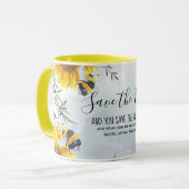 救お前ら救は世パーソナライズされた界 マグカップ (正面左)