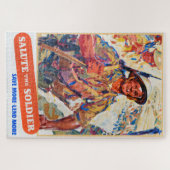 救さらに、イギリスの戦時下のポスターの再版。 ジグソーパズル (横)