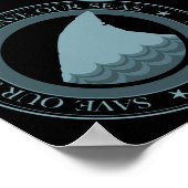 救のサメ ポスター (角)