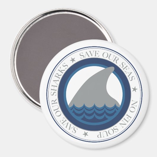 救のサメ マグネット (正面/裏面)