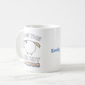 『救ぽっちゃりと』 コーヒーマグカップ (正面左)