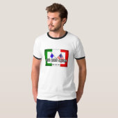 救われたイタリアンなアメリカ人 Tシャツ (正面フル)
