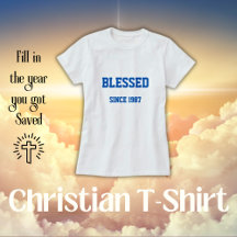 救われた年を記入しよう "Blessed Since [Fill In Year You Got S
